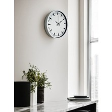 Senka Mey Ithalat® 36 cm Beyaz Standart Duvar Saati