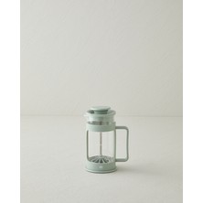 PremiumPort 360 ml Çift Cam French Press, Yeşil Renkli, Sıcak ve Soğuk Içecekler Için