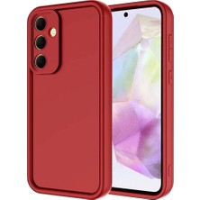 Ulugo Samsung Galaxy A56 Kılıf Viera Silikon - Kırmızı