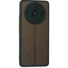 Ulugo Realme 11 Pro Kılıf Montreal Silikon Kapak - Yeşil