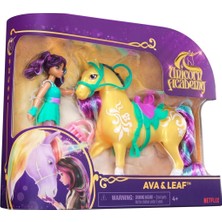 Senka Mey Ithalat® Unicorn Academy Ava ve Tek Boynuzlu At Leaf Seti 12 cm