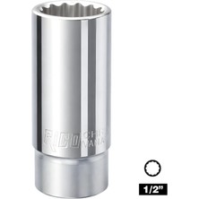 RICO 1/2 On İki Köşe Yıldız Derin Lokma 24 mm