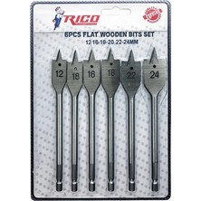 RICO Hex Yaprak Matkap Ucu Takımı 6 Parça