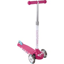 Senka Mey Ithalat® Işıklı Move N Groove Pembe Üç Tekerlekli Scooter