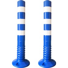 PremiumPort Esnek Şerit Ayırıcı Duba 75 Cm, 2 Adet, Güvenli Otopark Düzeni