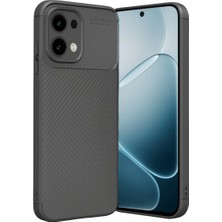 Ulugo Oppo A6 Pro 4g Auto Focus Karbon Kapak - Gri