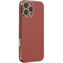 Ulugo Iphone 16 Pro Kılıf Volet Silikon - Kırmızı