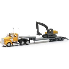 Senka Mey Ithalat® 1:43 Long Haul Kenworth Taşıyıcı Tır ve Ekskavatör