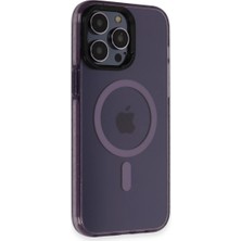 Ulugo Joko  Iphone 14 Pro Max Kılıf Tigra Magsafe Kapak - Derin Mor