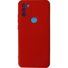 Ulugo General Mobile Gm 21 Plus Kılıf Nano Içi Kadife Silikon - Kırmızı