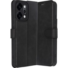 Ulugo Oppo Reno 14 Trend S Plus Kapaklı Kılıf - Siyah