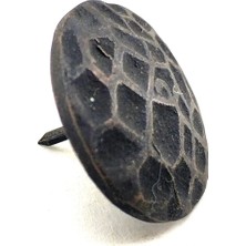 Ulugo Antika Tarz Dekoratif Pirinç Desenli Kabara No4 - 35 Mm, Oksit