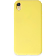 Ulugo Iphone Xr Kılıf First Silikon - Sarı