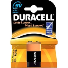 Duracell 9 Volt Alkalin Pil