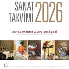 Ulugo Sanat Takvimi 2026 Duvar Takvimi