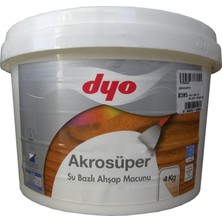 Dyo Akrosüper Ahşap Macunu 4 kg
