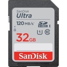 SanDisk Ultra 32GB SDHC Memory Card 120MB/s