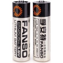 Ulugo Fanso ER14505H 3.6V  Aa Size Lithium Pil (Li-Socl2)