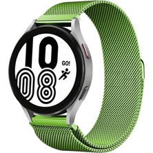 Ulugo Watch 22MM Metal Mıknatıslı Kordon - Yeşil