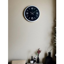 Senka Mey Ithalat® 36 cm Modern Dekoratif Duvar Saati