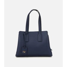 Hotiç 03CAH309150A680 KADIN Lacivert Yumuşak Dokulu Omuz Çantası