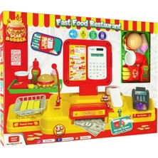 Senka Mey Ithalat® Hamburger Dükkanı Yazar Kasa Seti