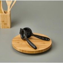 Chefstar Chef Star Limon Mandalina Sıkacağı Siyah Döküm