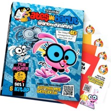 Ulugo Ateş Ile Barut Yeni Misafir Ar (4d) Animasyonlu Kitap Set 1