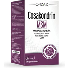 Orzax Ocean Cosakondrin MSM Glukozamin Kondroitin 60 Tablet
