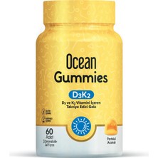 Orzax Ocean Gummies Vitamin D3K2 60 Çiğnenebilir FORM8697595874097