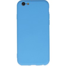 Ulugo Iphone 6 Plus Kılıf Nano Içi Kadife Silikon - Mavi