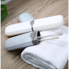 Belle Fusion Mey Ithalat® Seyahat Tipi Diş Fırçası ve Makyaj Fırçası Kabı 3 Renk