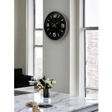 Senka Mey Ithalat® 36 cm Modern Dekoratif Duvar Saati