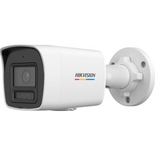 Hikvision Hıkvısıon DS-2CD1027G2H-LIUF, 2mpix, 2.8mm Lens, H265+, 30MT Gece Görüşü,color Vu Lite, Smart Hybrid Light,  Full Time Color, Dahili Mikrofon, Metal Kasa Bullet Ip Kamera
