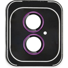 Ulugo Joko  Iphone 16 Pvd Metal Kamera Lens - Pembe