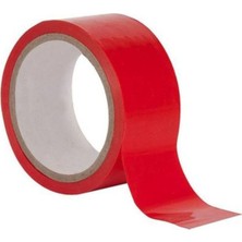 Renkli ( Kırmızı ) Koli Bandı 45X100 Metre 6 Adet 1 Paket