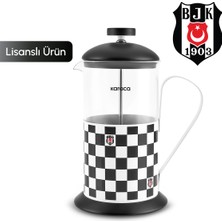 PremiumPort Premium Bitki Çayı ve Filtre Kahve Demliği, French Press 600 ml