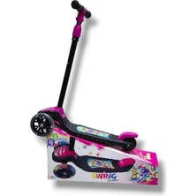 Belle Fusion Mey Ithalat® Swing Scooter Pembe Işıklı