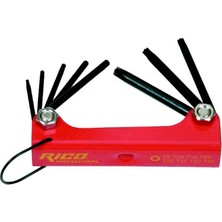 Rico 8 Parça Çakı Tip Torx Allen Anahtar