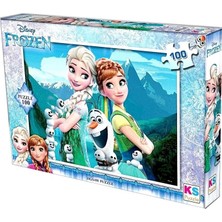Belle Fusion Mey Ithalat®  100 Parça Frozen Puzzle