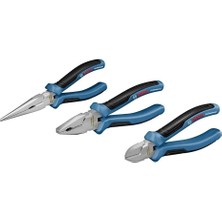 Belle Fusion Mey Ithalat® Bosch 3 Parça Alet Seti Pense Yan Keski Kargaburun