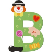 Senka Mey Ithalat® Palyanço Ahşap Harf B