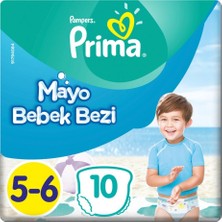 Belle Fusion Mey Ithalat®   Mayo Bebek Bezi 5-6 Beden 10 Adet