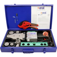 PPRC Boru Kaynak Makinesi Seti 1500W 20-40 mm Paftalı ERAL ER-01 LÜKS Set Mengene Ayaklı