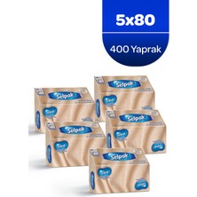 Selpak El ve Yüz Havlusu Kutulu Kaşmir Özlü 5*80 Yaprak