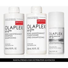 OLAPLEX Hydrafine Set – İnce Telli Saçlar İçin Şampuan, Saç Kremi & Durulanmayan Saç Kremi Seti