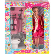 Esranın Dünyası OYD-02387 Bebek ve Banyo Oyun Seti - Oyuncak RSPRD34-ESRDNS