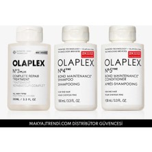 Olaplex Fine Bond Maintenance System Set - Ince Telli Saçlar Için Anında Yoğun Onarıcı & Bağ Güçlendirici Saç Bakım Seti