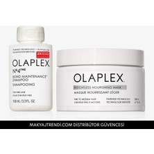 Light & Free Hair Routine Set - Ince Telli Saçlar Için Bağ Güçlendirici Bakım Şampuanı & Ağırlık Yapmayan Besleyici Maske Seti