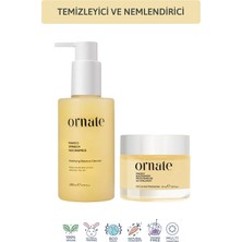 Yağlı Ciltler Için Günlük Temizleyici ve Yağlı Görünümü Azaltmayı Hedefleyen Bakım Seti